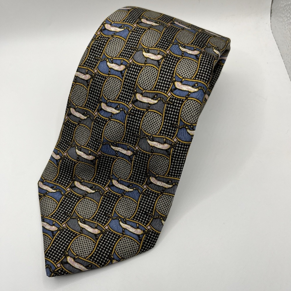 PIERANGELO MASCIADRU MEN'S TIE 100% SILK MADE IN ITALY